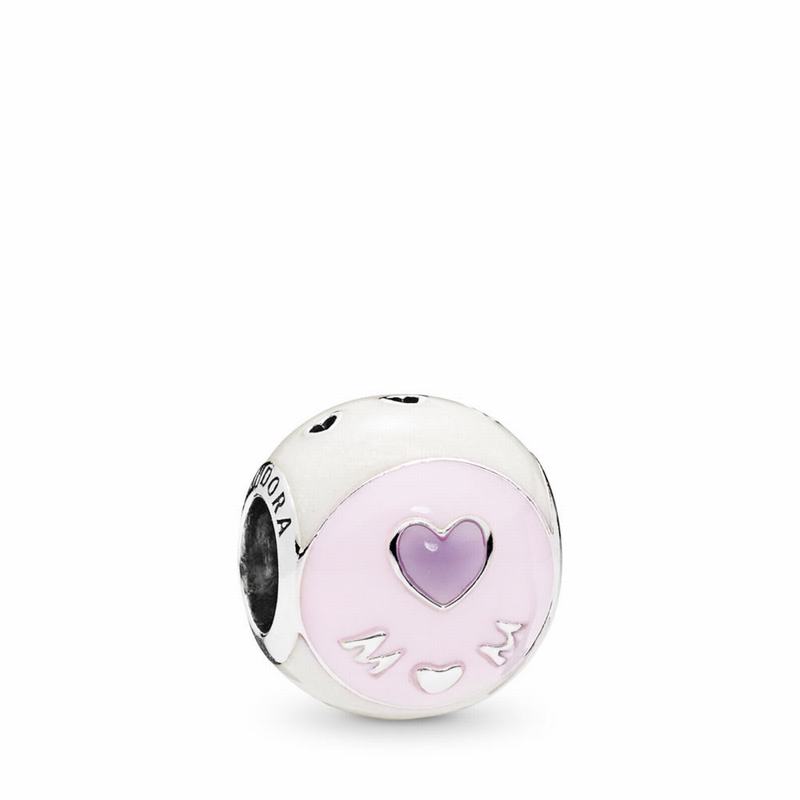 Pandora Love Mom Charm, Mixed Enamel NZ, Sterling Silver (048691-WED)